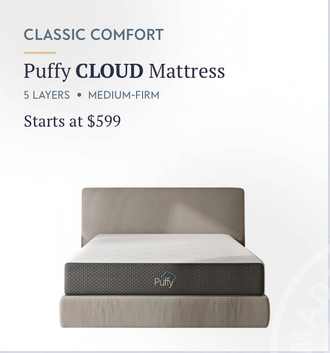 Puffy Cloud Mattress