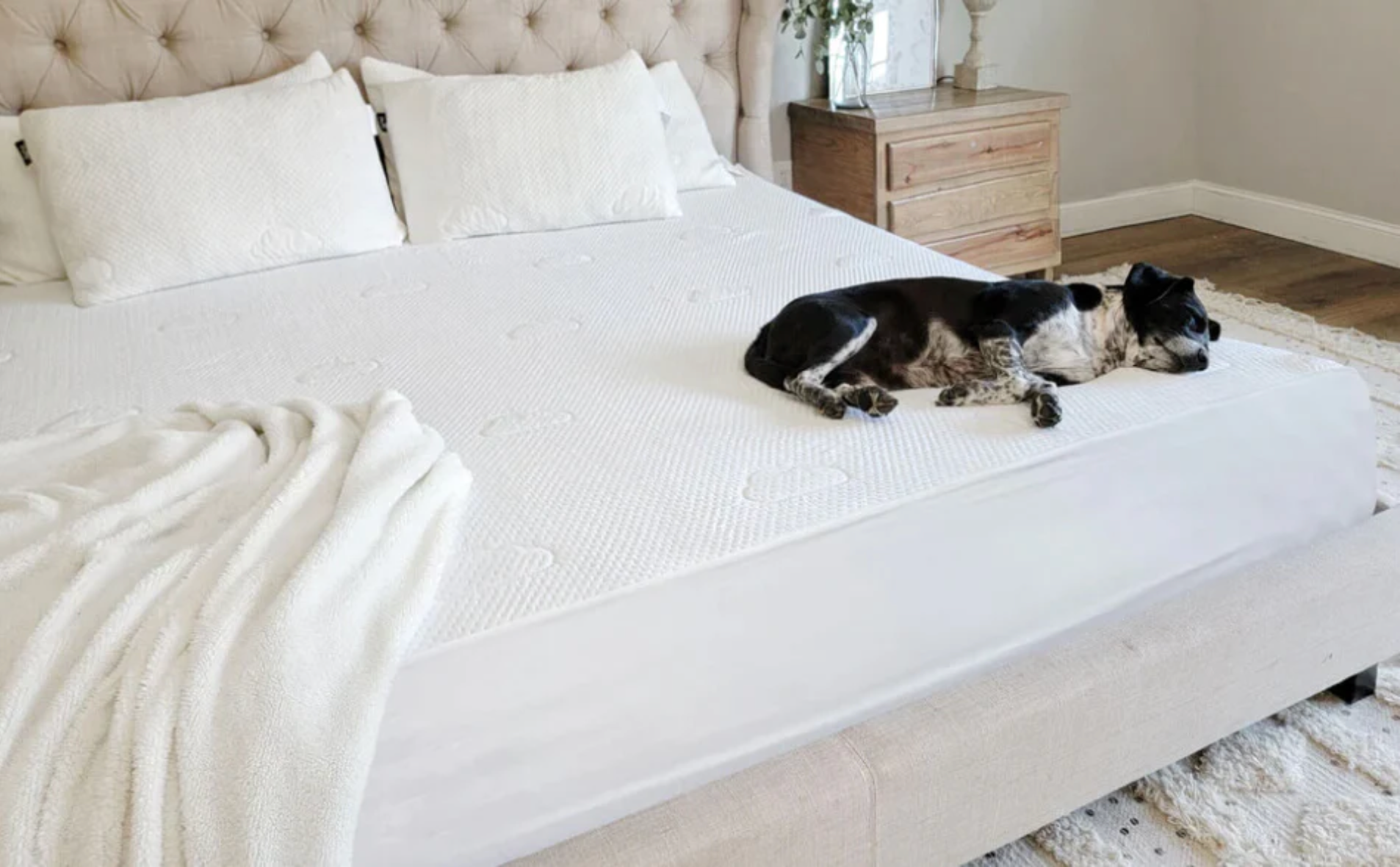 Puffy mattress protector