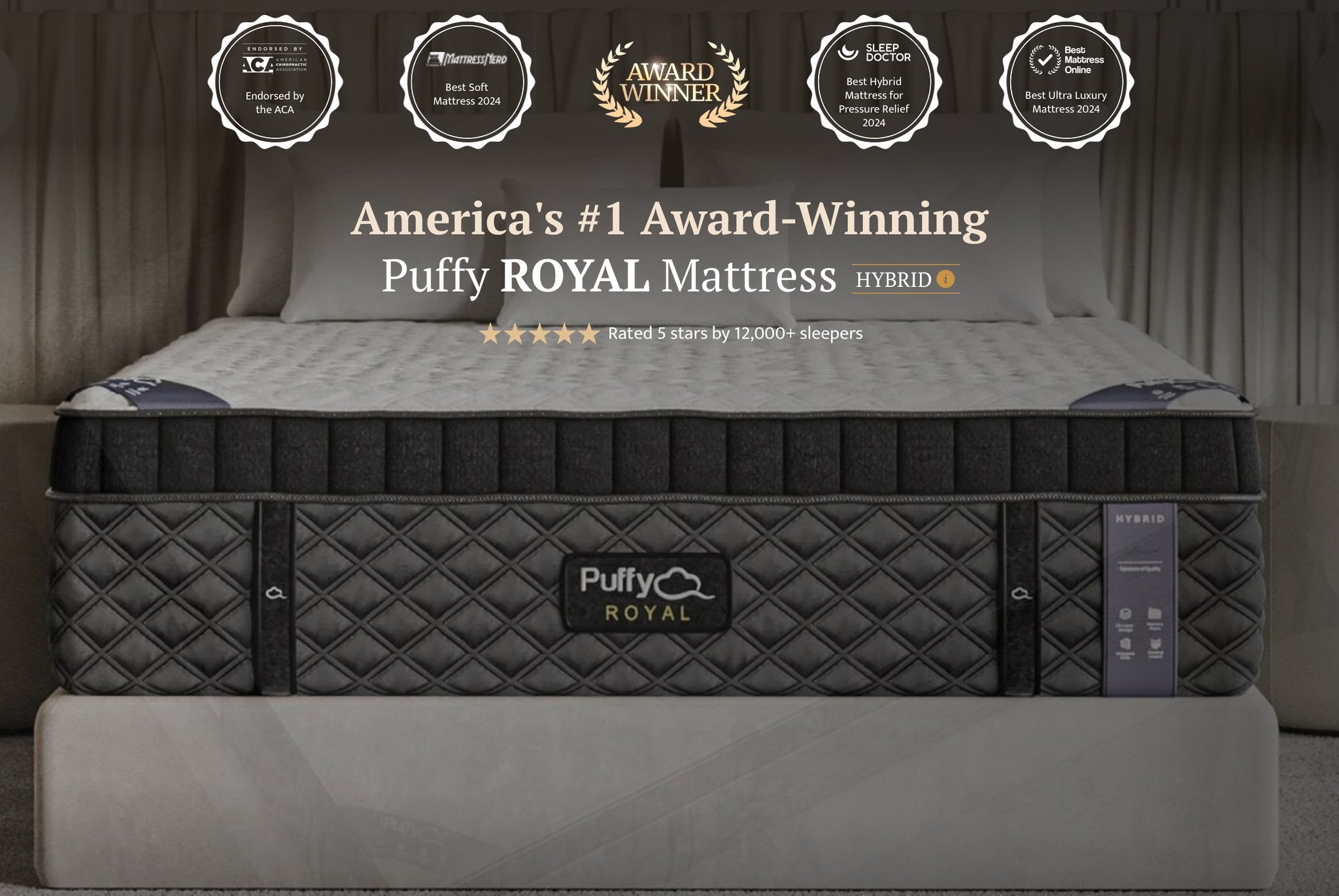 Puffy Royal Mattress - Spine Align